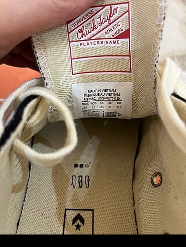 37 Beden Converse