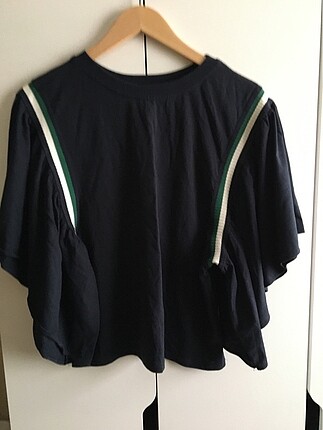 Pull and bear kol detaylı bluz