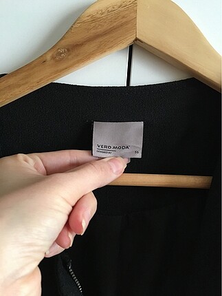 Zara Siyah kumaş ceket