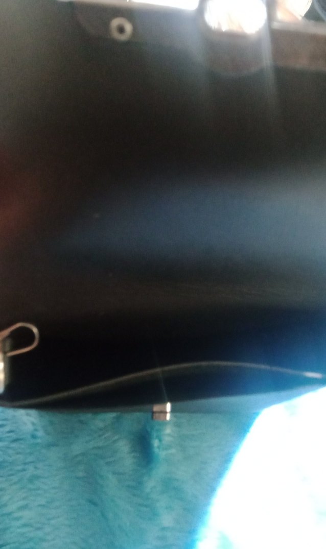 Siyah Tokalı Kadın Çanta - Görsel 2