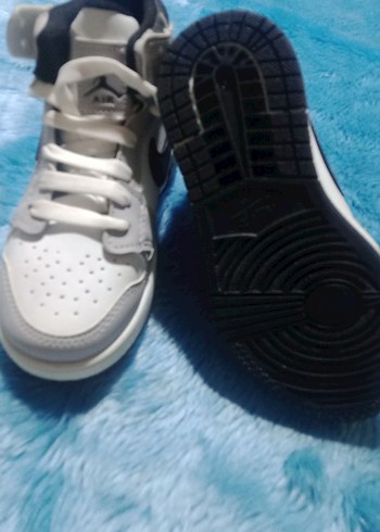 Gri Beyaz Erkek Çocuk Spor Ayakkabı - Görsel 2