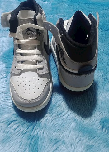 Gri Beyaz Erkek Çocuk Spor Ayakkabı - Görsel 3