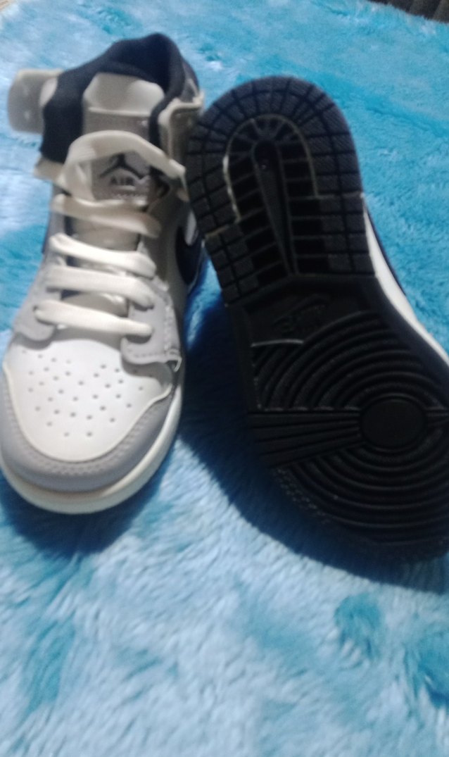 Gri Beyaz Erkek Çocuk Spor Ayakkabı - Görsel 2