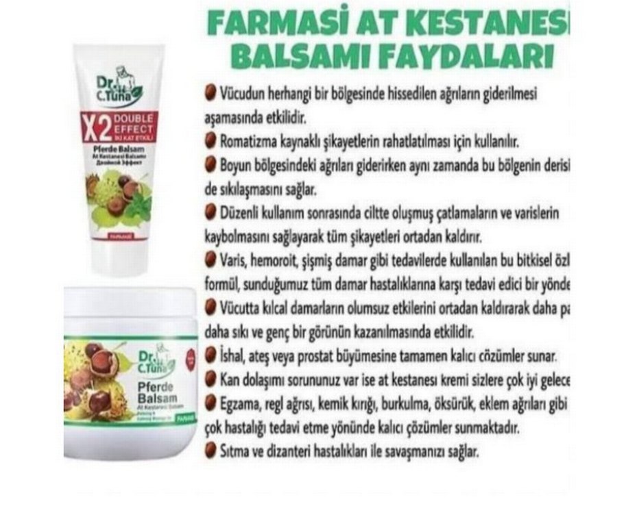 Farmasi At Kestanesi Balsamı katalog fiyatı 420 TL  - Görsel 4