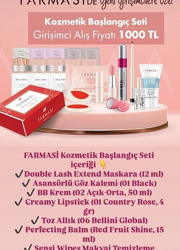 FARMASİ yeni üyelere özel 