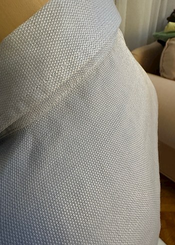 m Beden Fabrika Mavi Uzun Kollu Düğmeli Gömlek