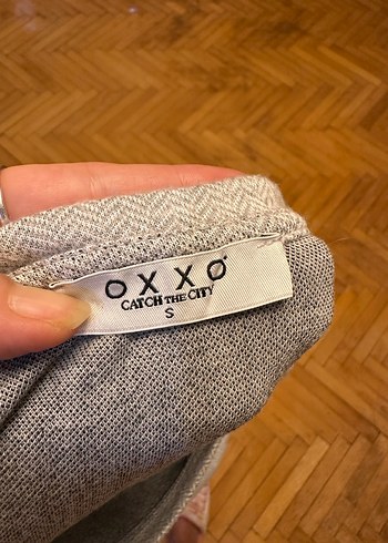 oxxo Oxxo Gri Kemerli Kadın Sweatshirt