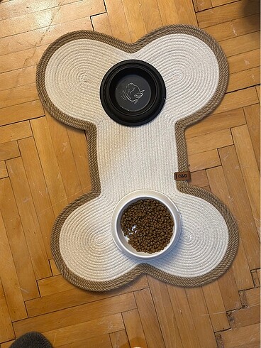 Kemik model köpek mama paspası - Görsel 2