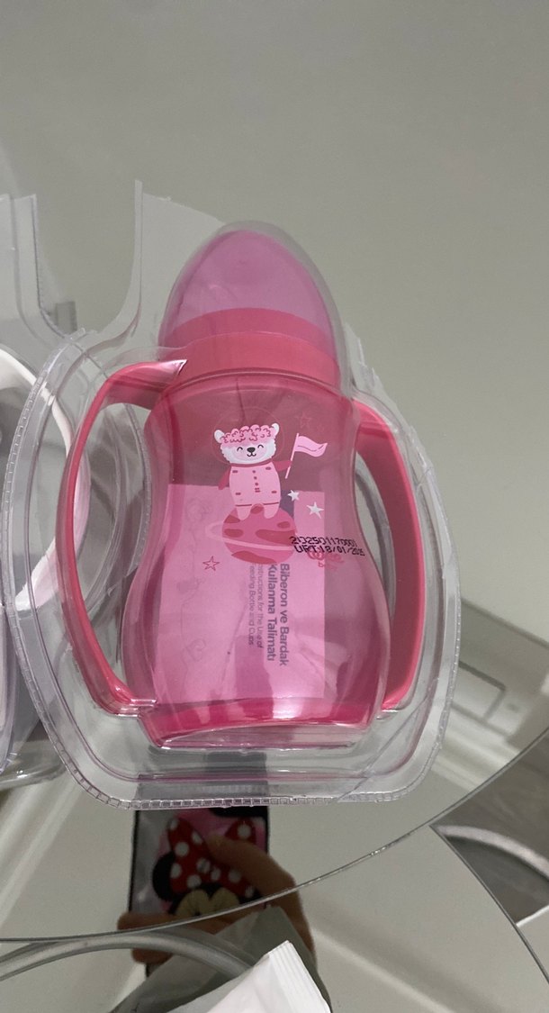 Renkli Pembe Bebek Biberonları 2'li Set - Görsel 3