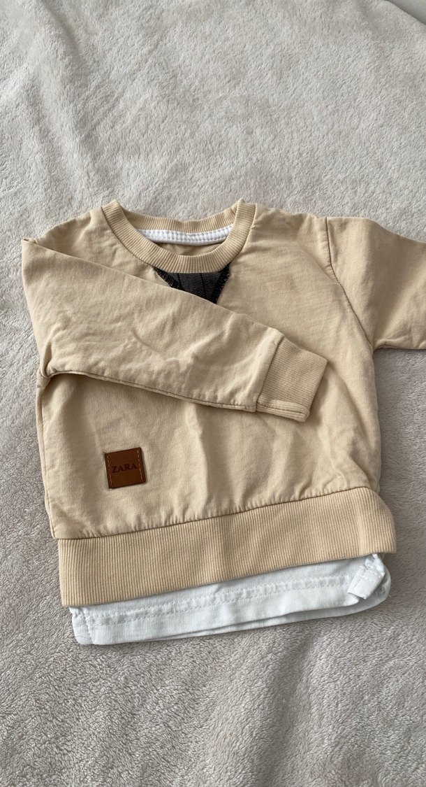 Bej Erkek Çocuk Sweatshirt - Görsel 3