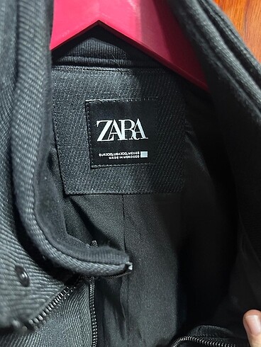 xxl Beden siyah Renk Zara Erkek Kaban