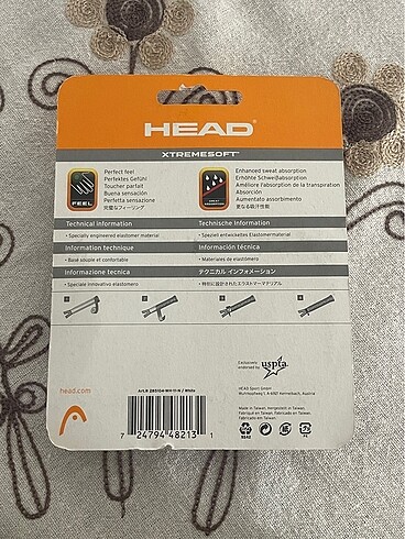  Head Xteremesoft Tour Beyaz Overgrip 3lü