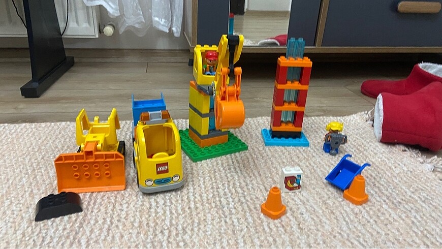 Lego duplo büyük inşaat seti