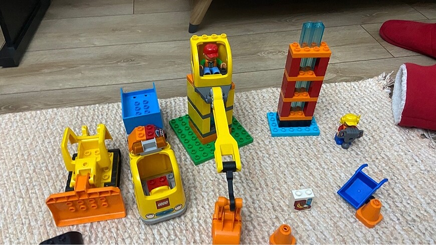 Diğer Lego duplo büyük inşaat seti