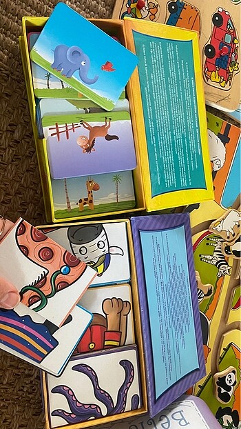 Beden Eşleştirme ve birleştirme kartları puzzle
