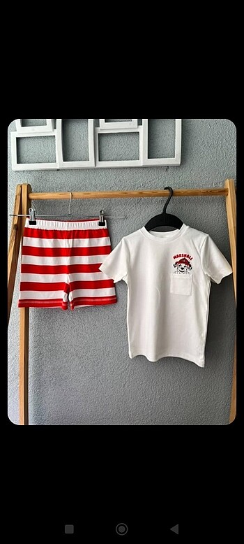 5 Yaş Beden çeşitli Renk Çocuk pijama