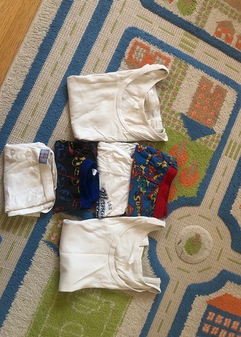 7 Yaş Beden MOTHERCARE VS BOXER ATLET TAKIMI