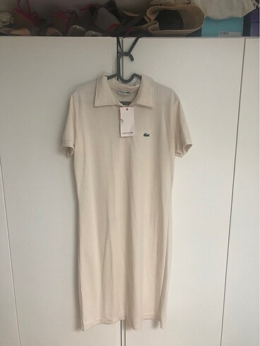 LACOSTE TENCEL ELBİSE S BEDEN