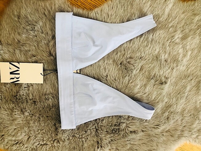 Zara ZARA MAVİ BÜSTİYER S BEDEN