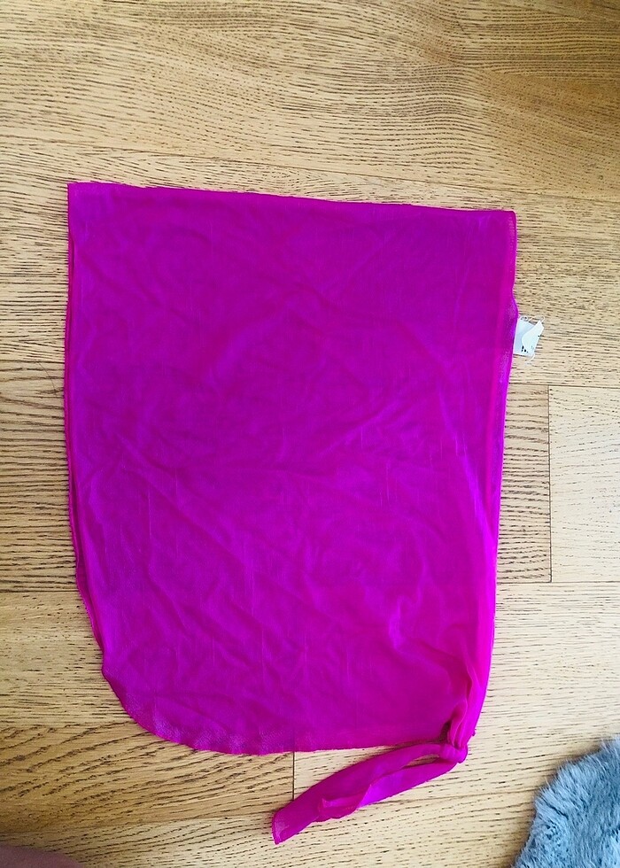 KOM FUŞYA PAREO S/M BEDEN - Görsel 3