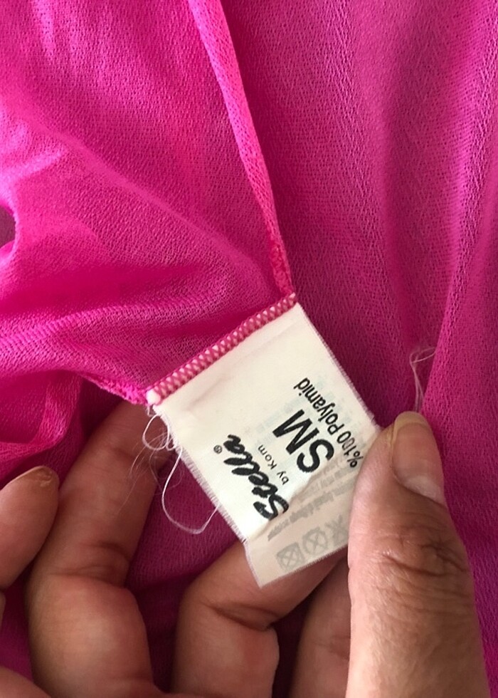 KOM FUŞYA PAREO S/M BEDEN - Görsel 4