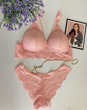 Bralet takım penti