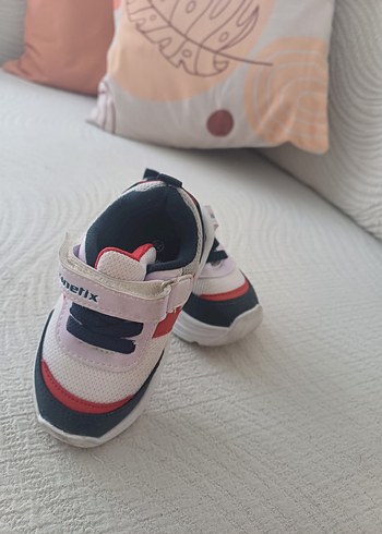 Beyaz Velcro Bağcıklı Erkek Çocuk Spor Ayakkabı - Görsel 7