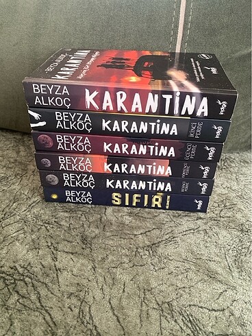 Karantina toplam 6 kitap