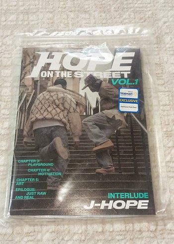 J-Hope - Hope On The Street Walmart Albüm CD BTS PC Photocard