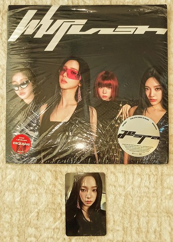 Aespa - Whiplash Target Albüm CD Karina PC Photocard
