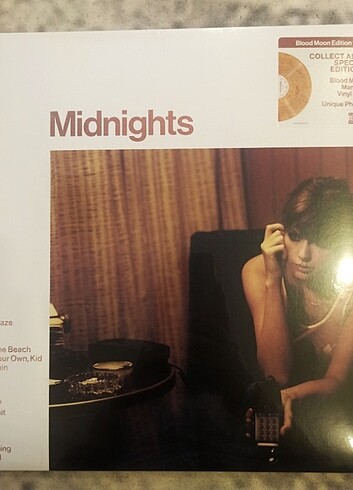 Taylor Swift - Midnights Blood Moon Plak