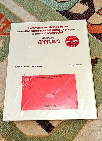 Enhypen - Romance Untold Target Albüm CD Inceptio Version