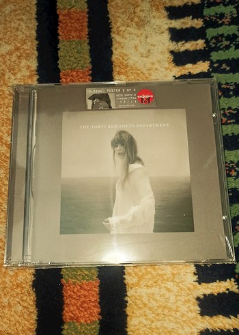 Taylor Swift - TTPD The Albatross Posterli CD Tortured Poets Dep