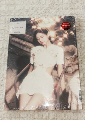 Tzuyu - AbouTZU Fly Target Albüm CD Twice Photocard PC