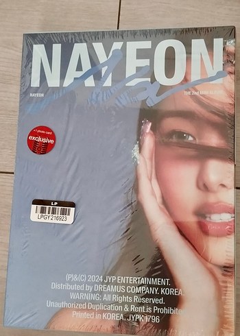 Nayeon - NA Target Albüm CD Twice Photocard POB PC
