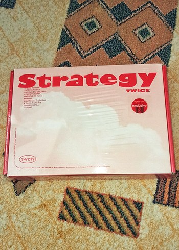 Twice - Strategy Step 1 Target Albüm CD POB PC Photocard