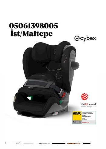 Diğer Cybex Çocuk Oto Koltuğu Siyah-Gri
