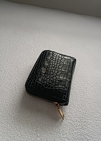 Kullanışlı timsah desenli cüzdan 