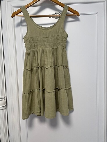 Zara Keten elbise
