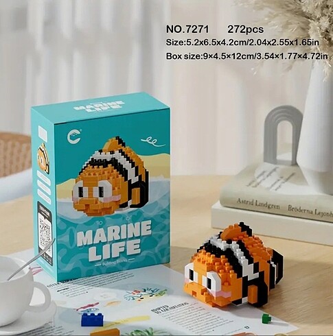 Kayıp balık memo figür lego