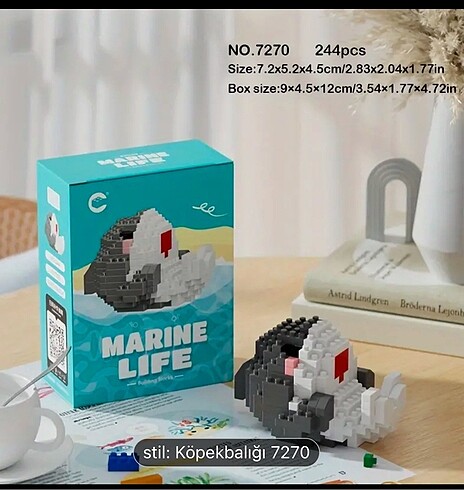 Köpekbalığı figür lego