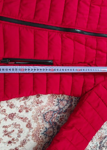 Collins Kırmızı Kadın  Montu - Görsel 5