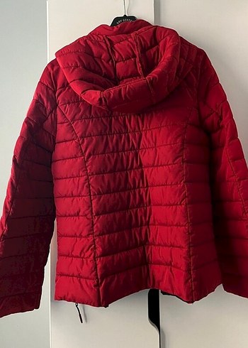 Collins Kırmızı Kadın  Montu - Görsel 4