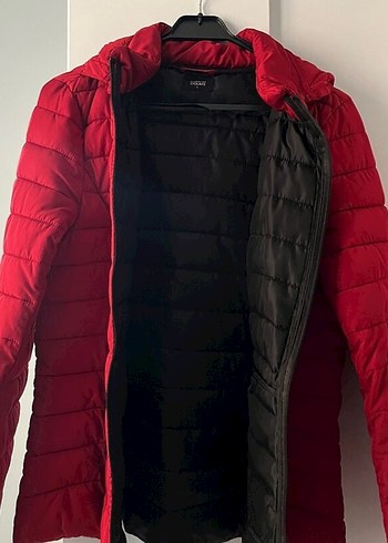 Collins Kırmızı Kadın  Montu - Görsel 3