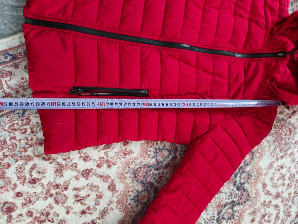 Collins Kırmızı Kadın  Montu - Görsel 5