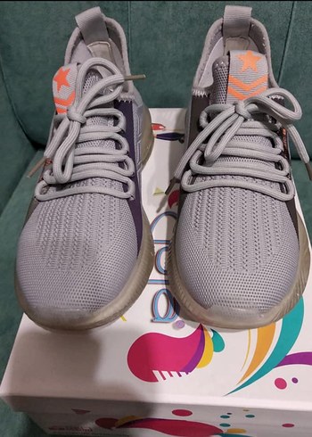 Gri Kadın Spor Ayakkabı, no 37 - Görsel 3