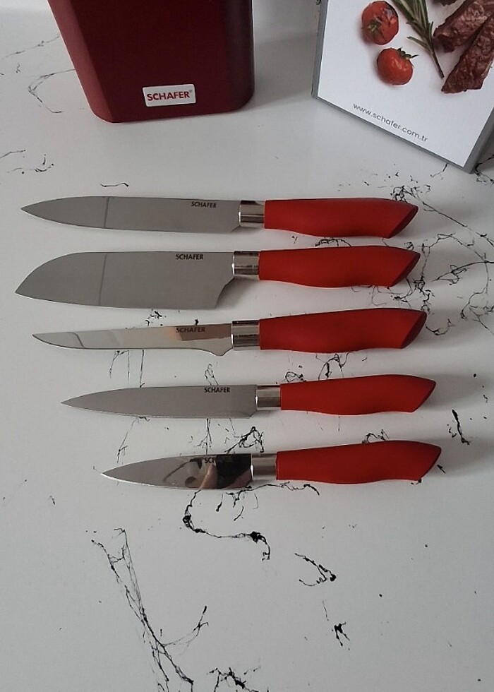 Bıçak seti Schafer - Görsel 4