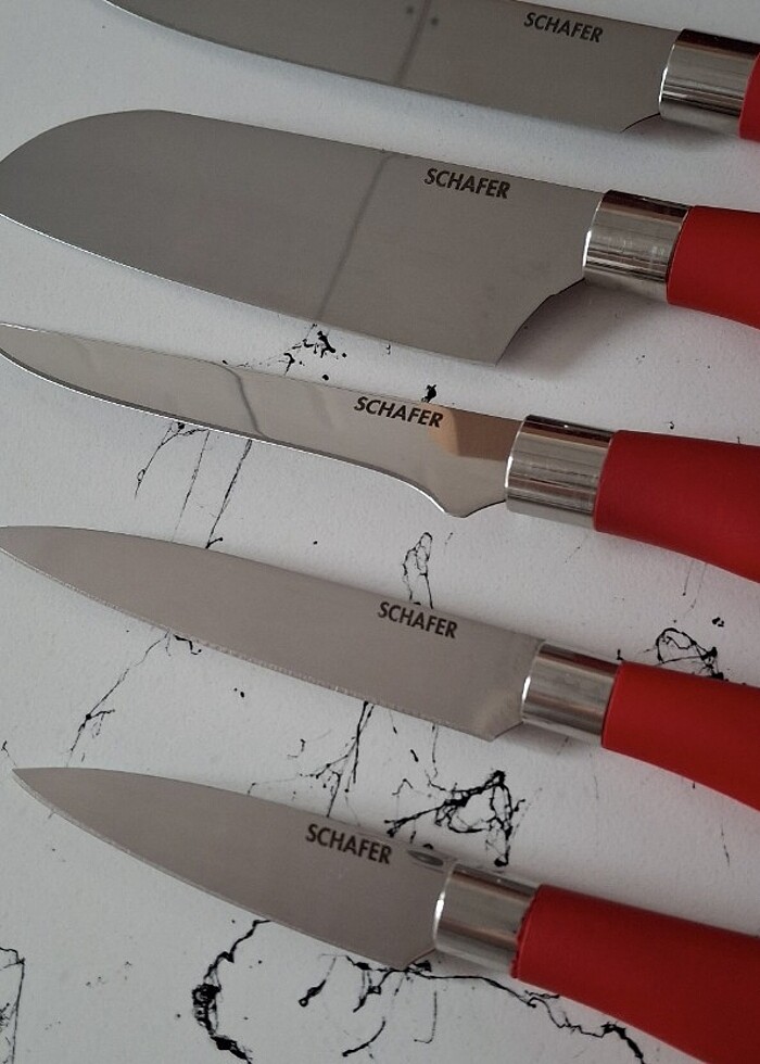 Bıçak seti Schafer - Görsel 5