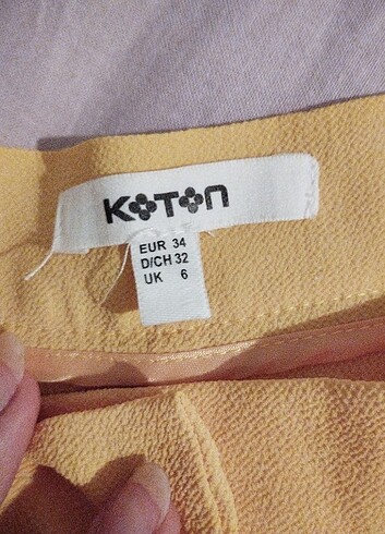 xs Beden Koton sort