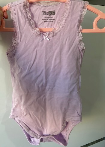 Dantelli lila zıbın - Görsel 2